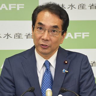 【江藤新農相就任会見】あらゆる機会つかまえ農業の体質を強化