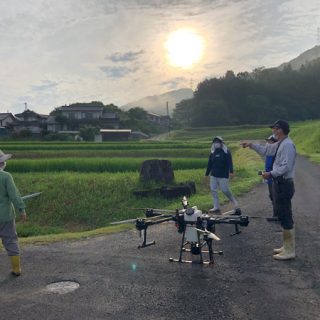 中山間地のドローン請負防除をＺ-ＧＩＳでスマート化　事業承継対策やＪＡとの情報共有も